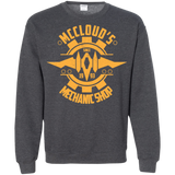Sweatshirts Dark Heather / Small McCloud Mechanic Shop Crewneck Sweatshirt