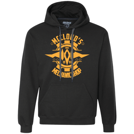 Sweatshirts Black / Small McCloud Mechanic Shop Premium Fleece Hoodie
