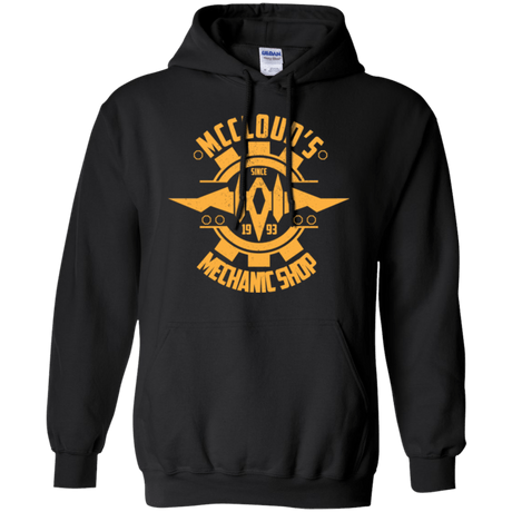 Sweatshirts Black / Small McCloud Mechanic Shop Pullover Hoodie