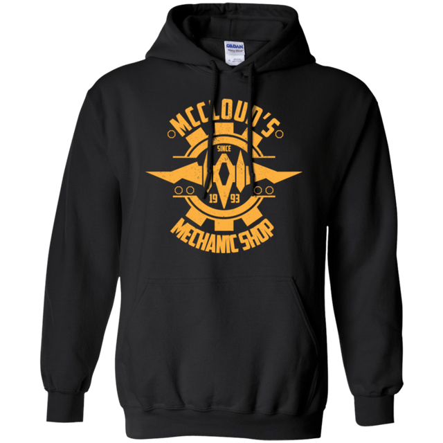 Sweatshirts Black / Small McCloud Mechanic Shop Pullover Hoodie