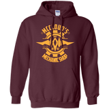 Sweatshirts Maroon / Small McCloud Mechanic Shop Pullover Hoodie
