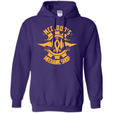 Sweatshirts Purple / Small McCloud Mechanic Shop Pullover Hoodie