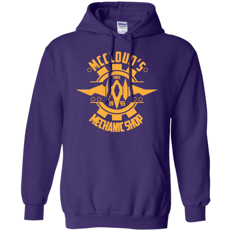 Sweatshirts Purple / Small McCloud Mechanic Shop Pullover Hoodie