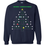 Sweatshirts Navy / Small Mcpacman Crewneck Sweatshirt