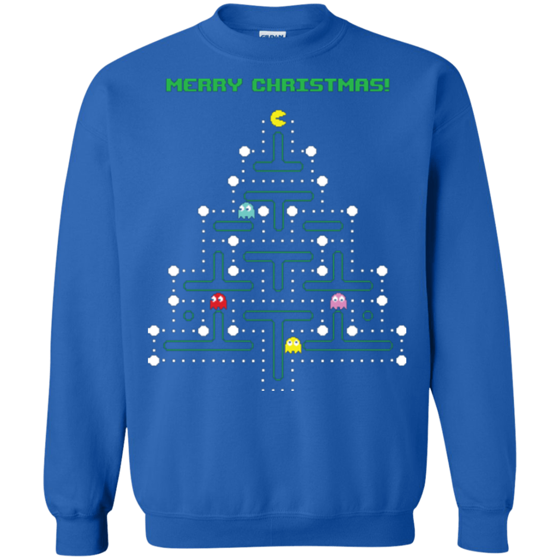 Sweatshirts Royal / Small Mcpacman Crewneck Sweatshirt