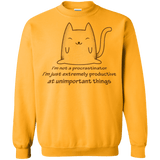 Sweatshirts Gold / Small ME cat Crewneck Sweatshirt