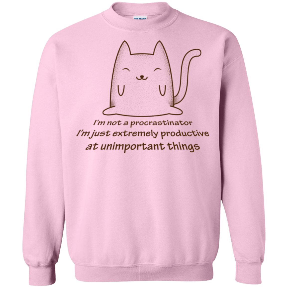 Sweatshirts Light Pink / Small ME cat Crewneck Sweatshirt