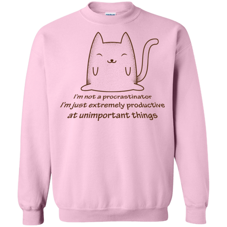 Sweatshirts Light Pink / Small ME cat Crewneck Sweatshirt