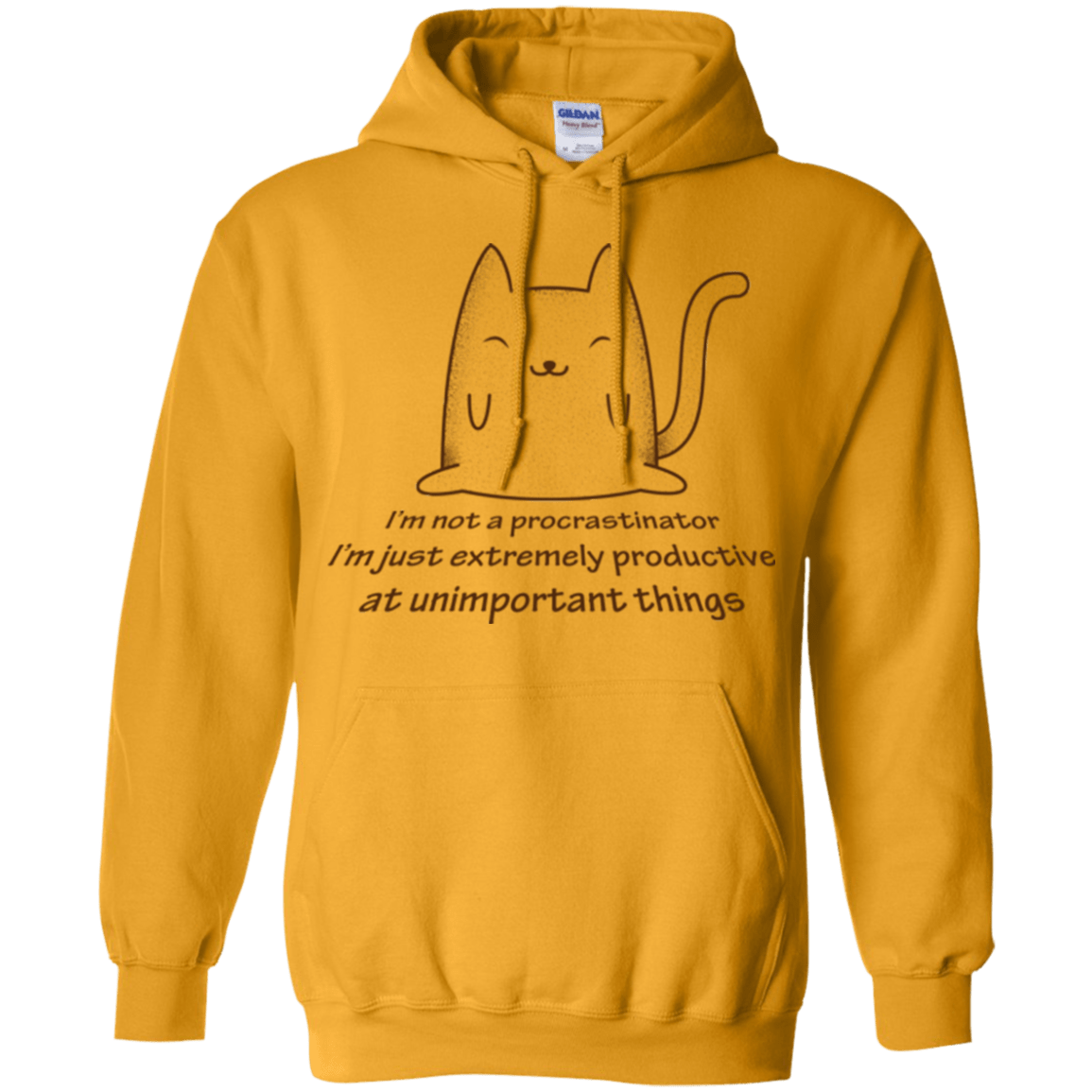 Sweatshirts Gold / Small ME cat Pullover Hoodie