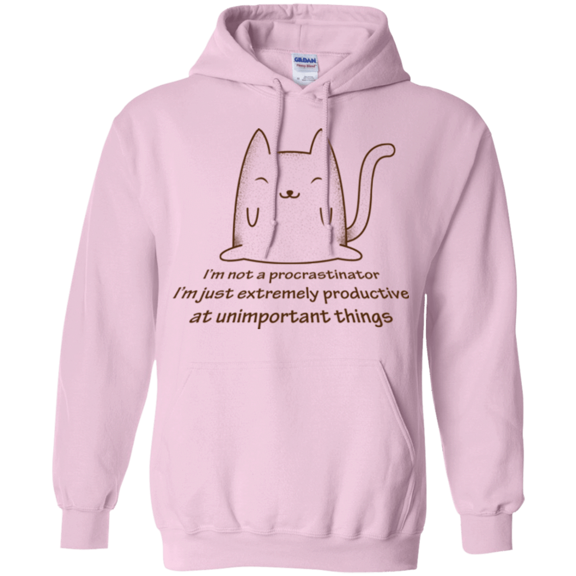 Sweatshirts Light Pink / Small ME cat Pullover Hoodie