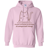 Sweatshirts Light Pink / Small ME cat Pullover Hoodie