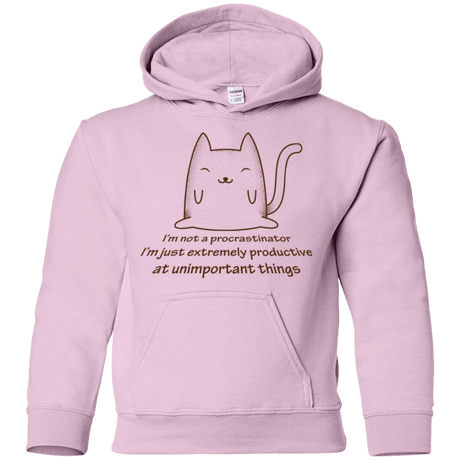 Sweatshirts Light Pink / YS ME cat Youth Hoodie