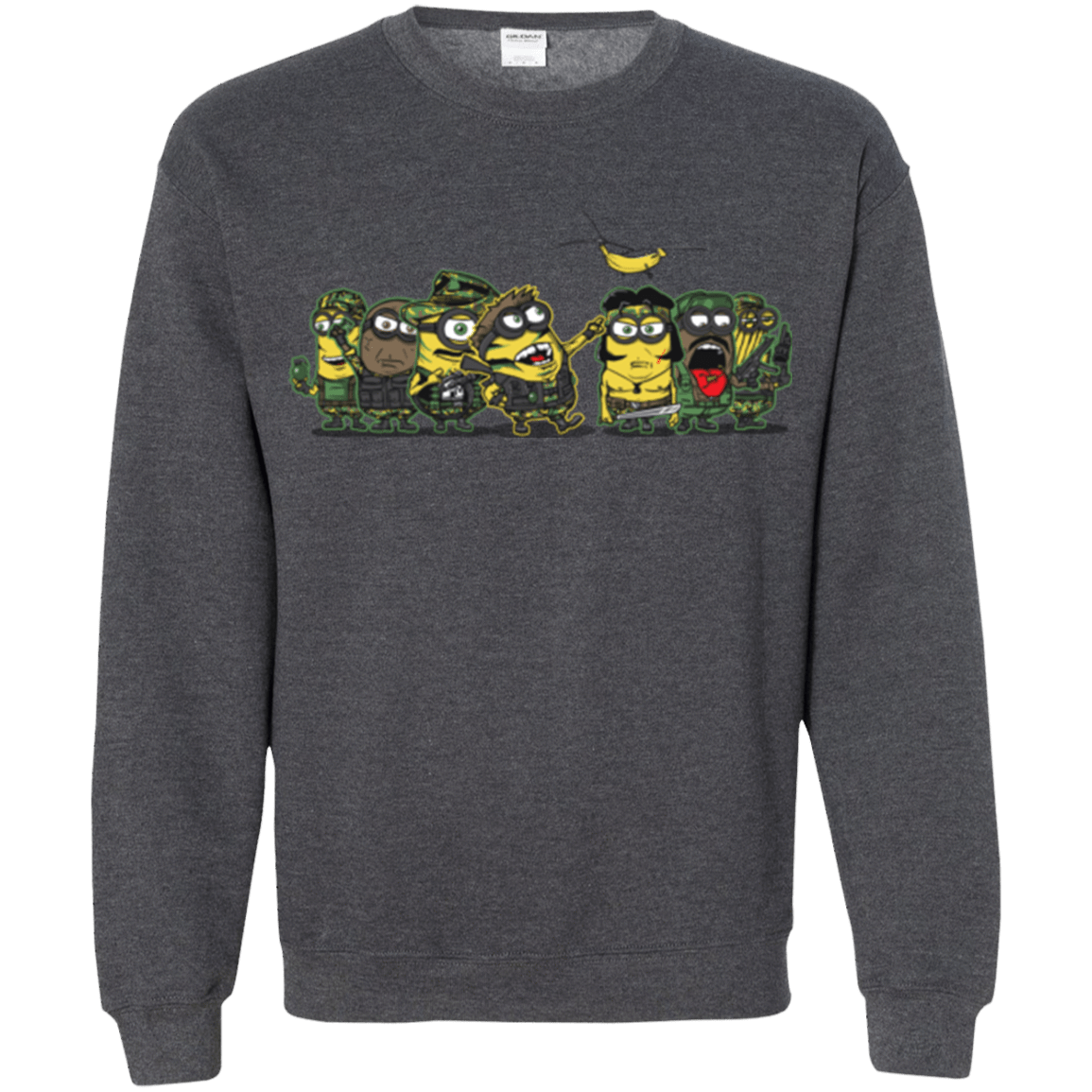 Sweatshirts Dark Heather / Small Meat Grinder Platoon Crewneck Sweatshirt