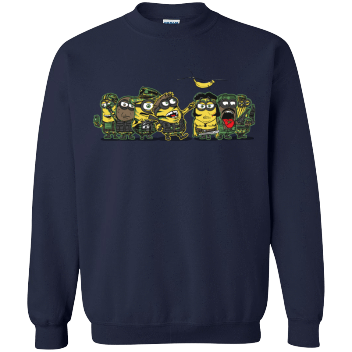 Sweatshirts Navy / Small Meat Grinder Platoon Crewneck Sweatshirt