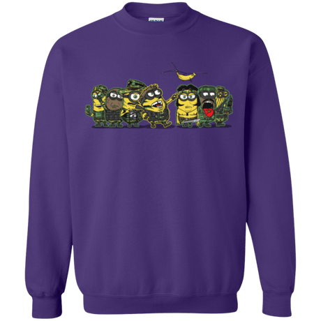 Sweatshirts Purple / Small Meat Grinder Platoon Crewneck Sweatshirt