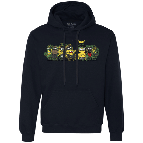Sweatshirts Navy / Small Meat Grinder Platoon Premium Fleece Hoodie