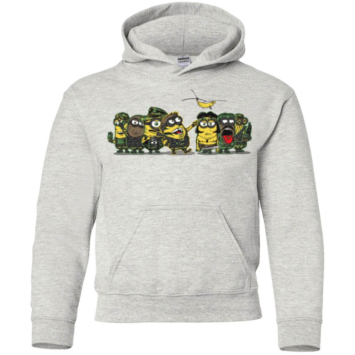 Sweatshirts Ash / YS Meat Grinder Platoon Youth Hoodie