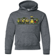 Sweatshirts Dark Heather / YS Meat Grinder Platoon Youth Hoodie