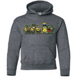 Sweatshirts Dark Heather / YS Meat Grinder Platoon Youth Hoodie