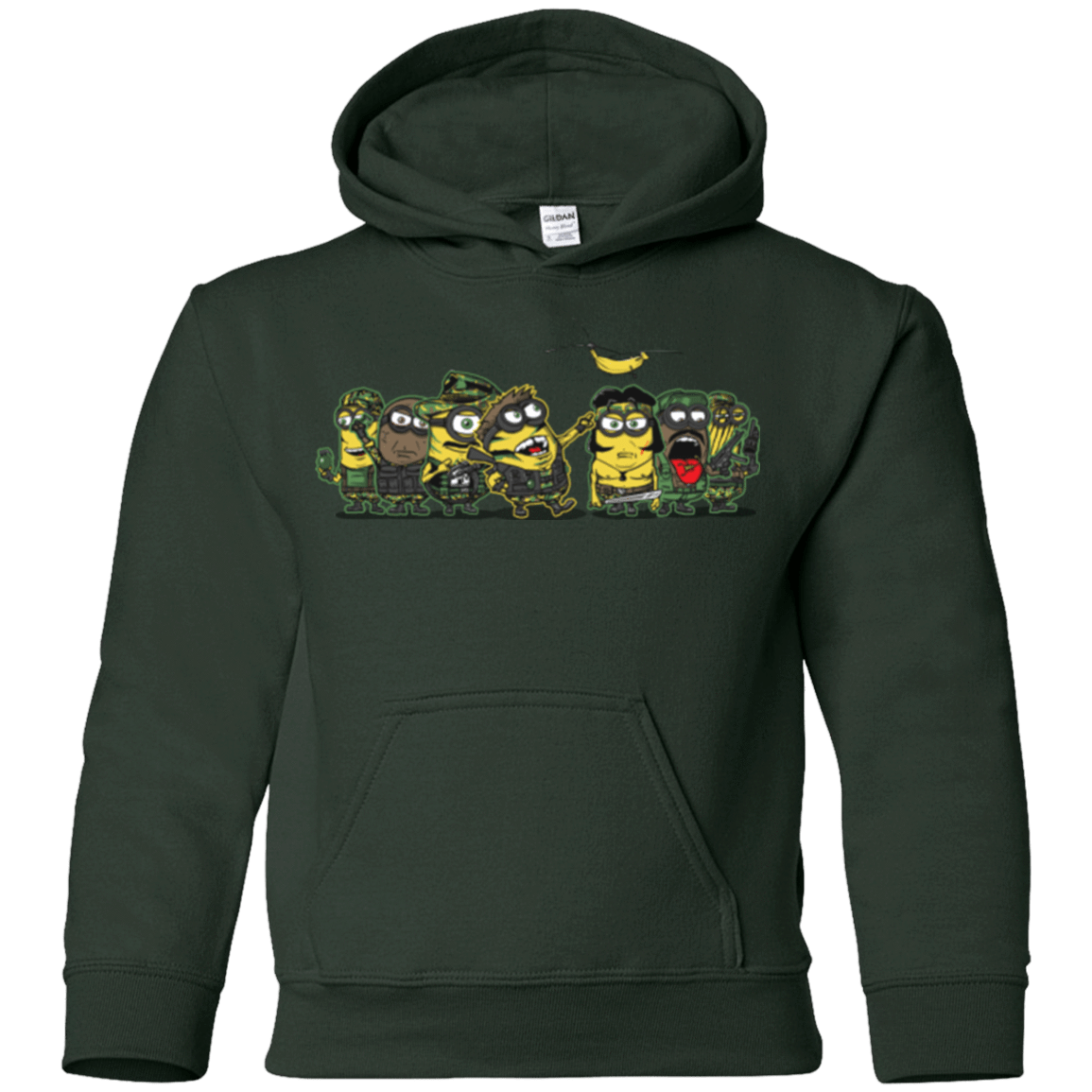 Sweatshirts Forest Green / YS Meat Grinder Platoon Youth Hoodie
