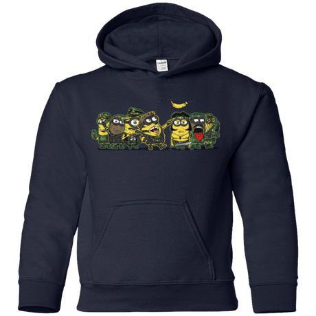 Sweatshirts Navy / YS Meat Grinder Platoon Youth Hoodie
