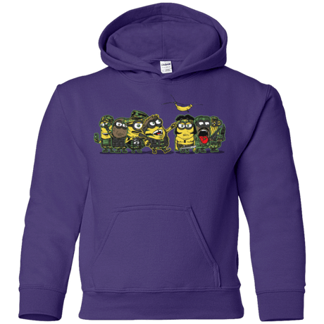 Sweatshirts Purple / YS Meat Grinder Platoon Youth Hoodie