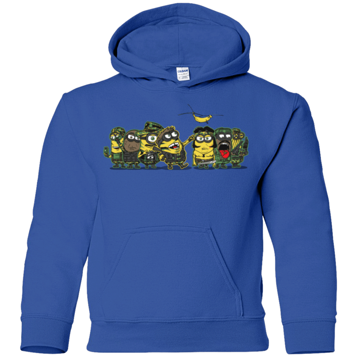 Sweatshirts Royal / YS Meat Grinder Platoon Youth Hoodie