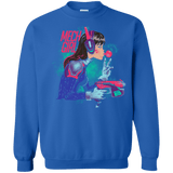 Sweatshirts Royal / Small Mech Girl Crewneck Sweatshirt