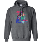 Sweatshirts Dark Heather / Small Mech Girl Pullover Hoodie