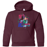 Sweatshirts Maroon / YS Mech Girl Youth Hoodie