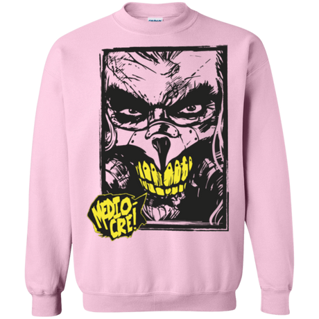 Sweatshirts Light Pink / Small Mediocre Crewneck Sweatshirt