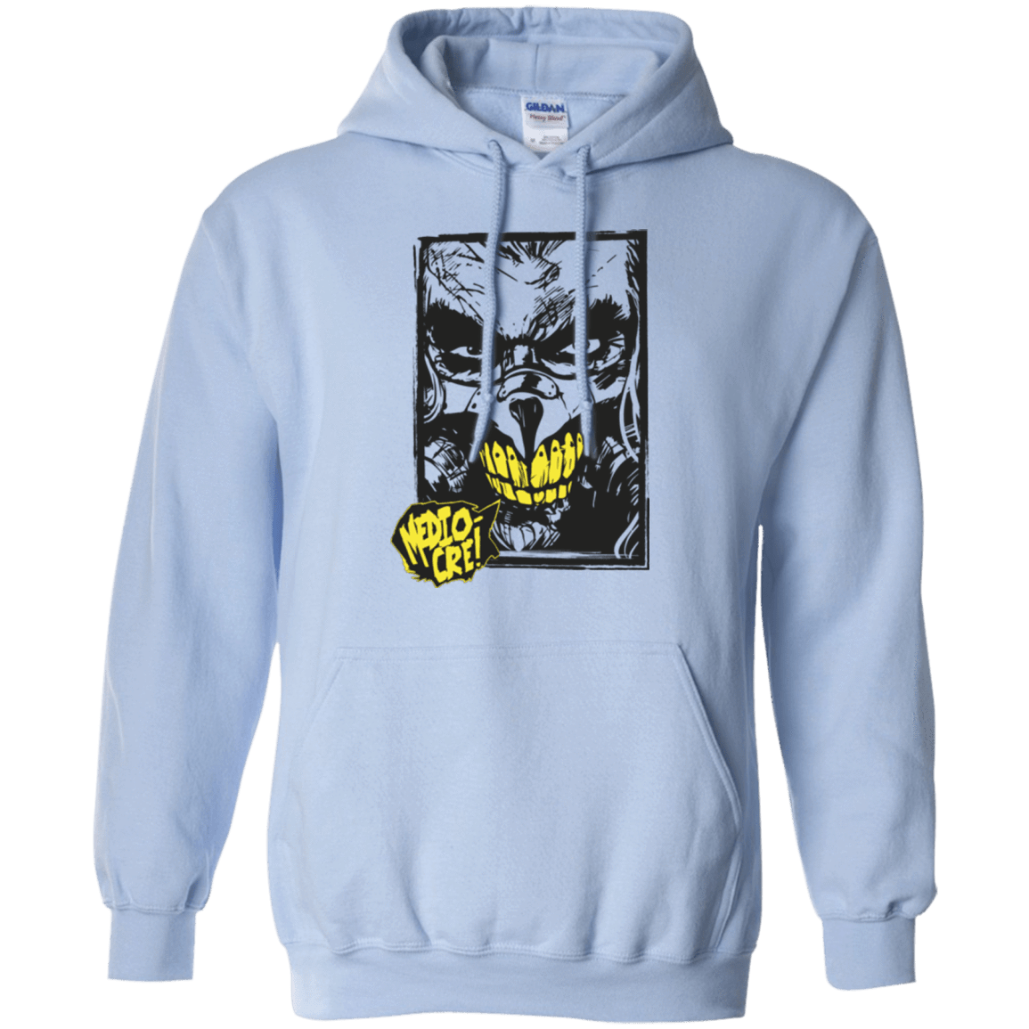 Sweatshirts Light Blue / Small Mediocre Pullover Hoodie