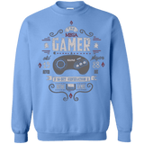 Sweatshirts Carolina Blue / Small Mega Gamer Crewneck Sweatshirt