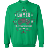 Sweatshirts Irish Green / Small Mega Gamer Crewneck Sweatshirt
