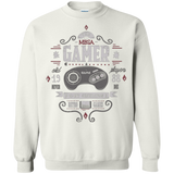 Sweatshirts White / Small Mega Gamer Crewneck Sweatshirt