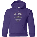 Sweatshirts Purple / YS Mega Gamer Youth Hoodie