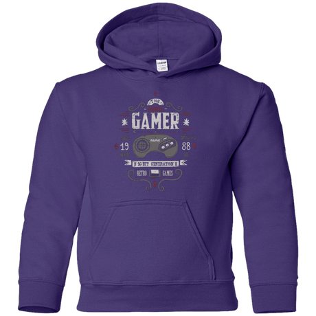 Sweatshirts Purple / YS Mega Gamer Youth Hoodie