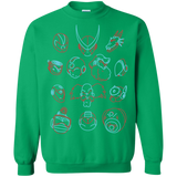Sweatshirts Irish Green / S MEGA HEADS 2 Crewneck Sweatshirt