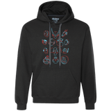 Sweatshirts Black / S MEGA HEADS 2 Premium Fleece Hoodie