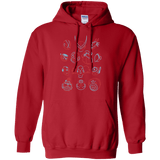 Sweatshirts Red / S MEGA HEADS 2 Pullover Hoodie