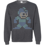 Sweatshirts Dark Heather / S Mega Pixel Crewneck Sweatshirt