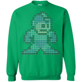 Sweatshirts Irish Green / S Mega Pixel Crewneck Sweatshirt