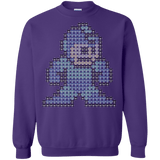 Sweatshirts Purple / S Mega Pixel Crewneck Sweatshirt