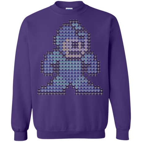 Sweatshirts Purple / S Mega Pixel Crewneck Sweatshirt
