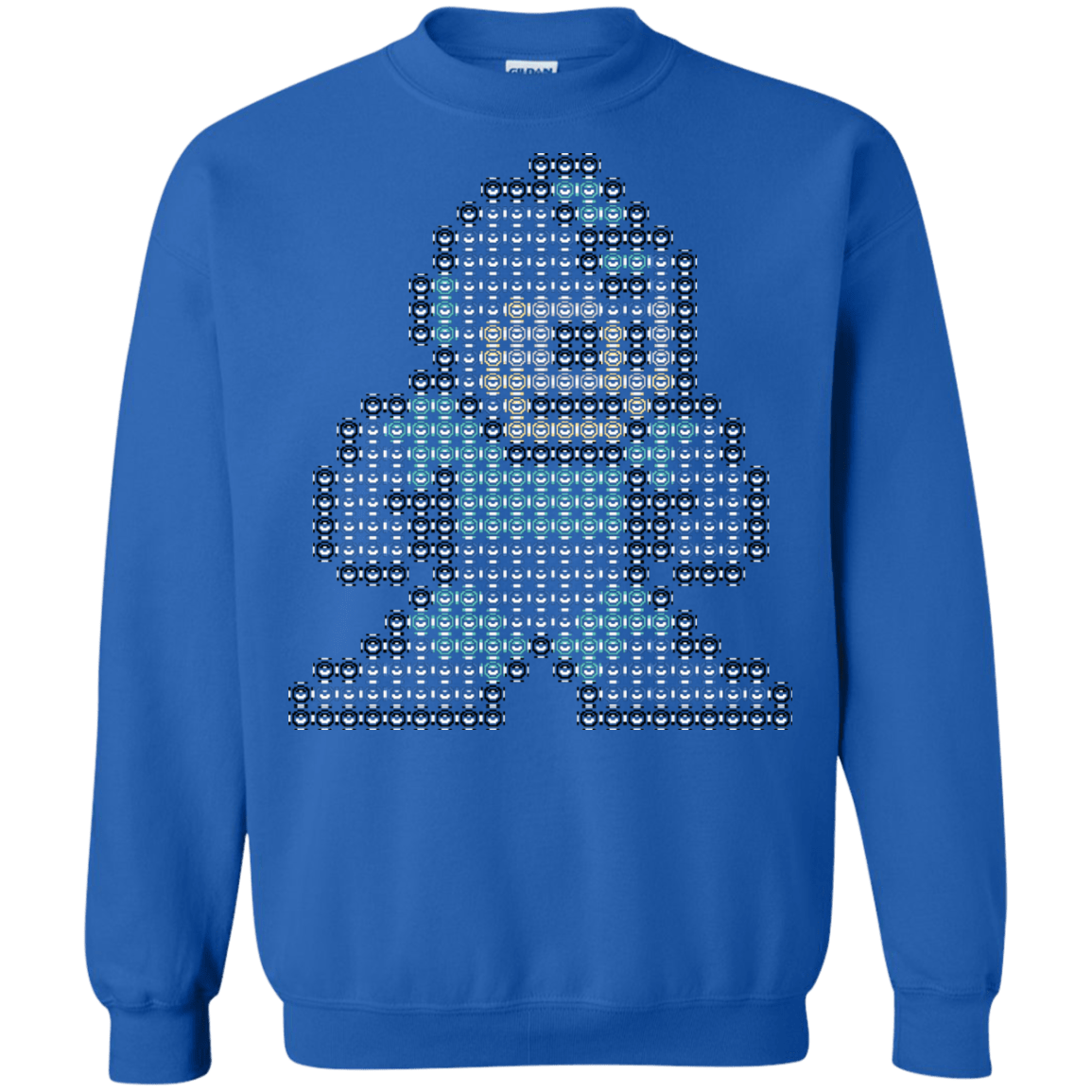 Sweatshirts Royal / S Mega Pixel Crewneck Sweatshirt