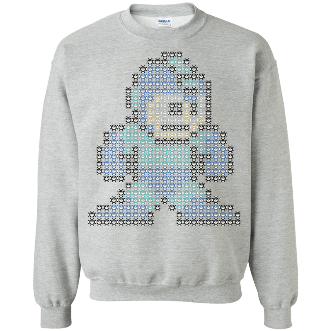 Sweatshirts Sport Grey / S Mega Pixel Crewneck Sweatshirt