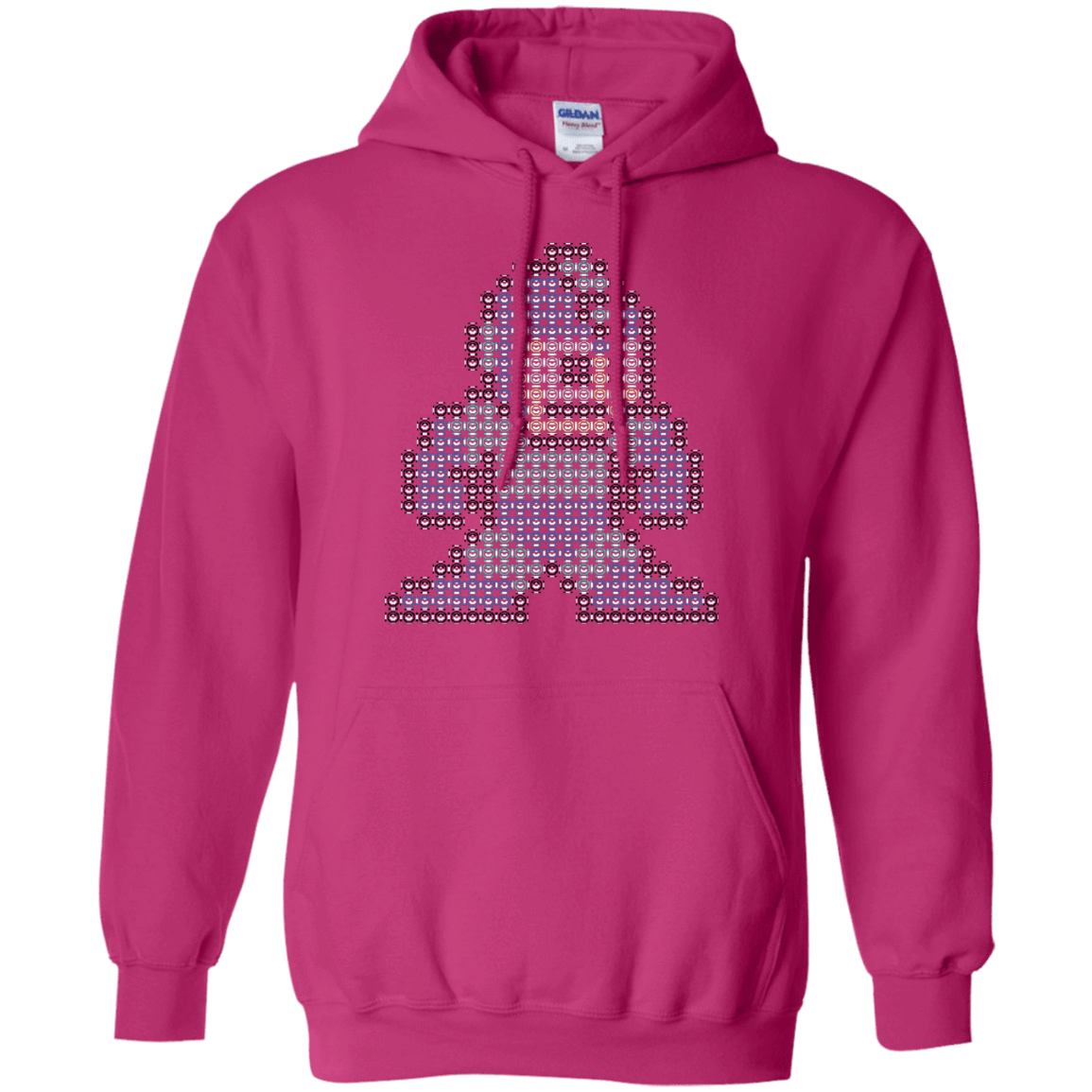 Sweatshirts Heliconia / S Mega Pixel Pullover Hoodie