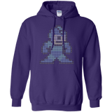 Sweatshirts Purple / S Mega Pixel Pullover Hoodie