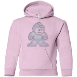 Sweatshirts Light Pink / YS Mega Pixel Youth Hoodie