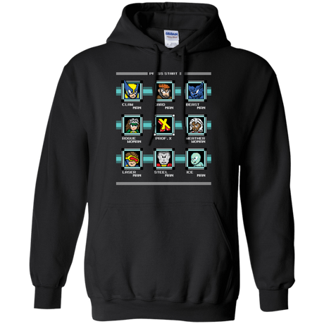 Sweatshirts Black / S Mega X-Man Pullover Hoodie